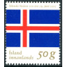 Island. 2015. Islands nationalflag. AFA nr. 1444 **               (o)  stemplet FDC