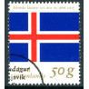 Island. 2015. Islands nationalflag. AFA nr. 1444 **               (o)  stemplet FDC