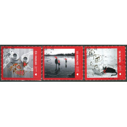 Island. 2015. Julefrimærker. AFA nr. 1459-61 **            (o)  stemplet FDC
