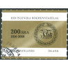 Island. 2016. 200-året for Islandske litteraturselskab. AFA nr. 1464 **         (o)  stemplet FDC