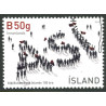 Island. 2016. 100-året for Islands fagforbund. AFA nr. 1462 **           (o)  stemplet FDC