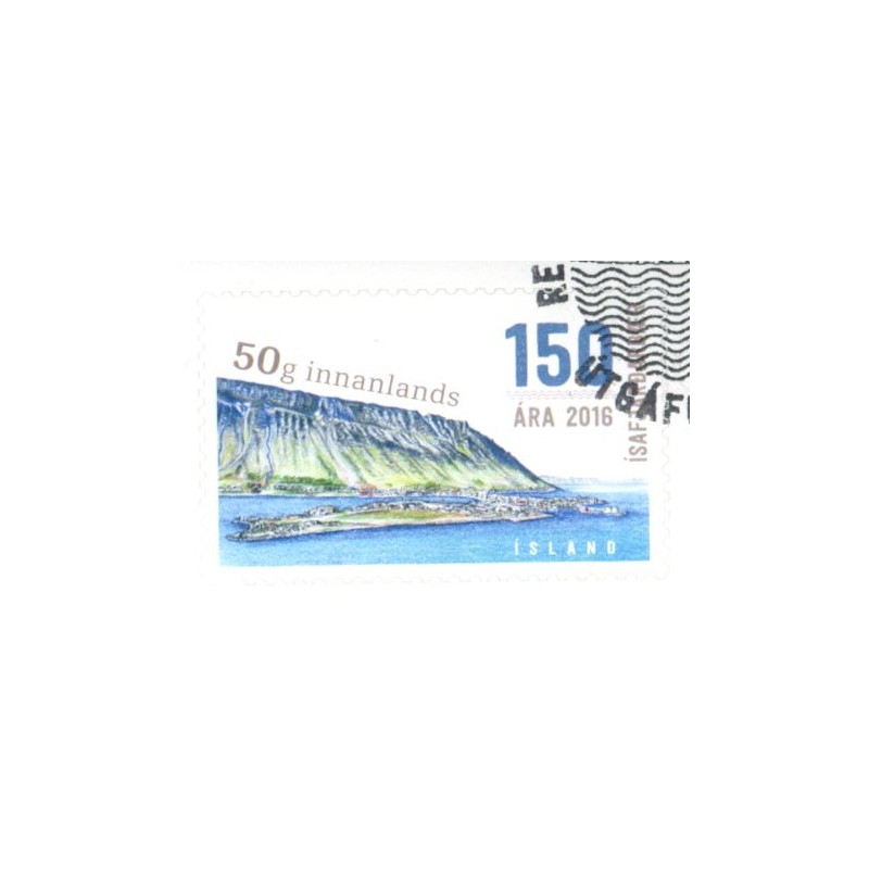 Island. 2016. Isafjördur kommune. AFA nr. 1463 **          (o)  stemplet FDC