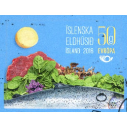 Island. 2016. Norden, nordiske køkken. AFA nr. 1465 **         (o)  stemplet FDC