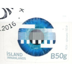 Island. 2016. Islands Radio. AFA nr. 1479 **     (o)  stemplet FDC