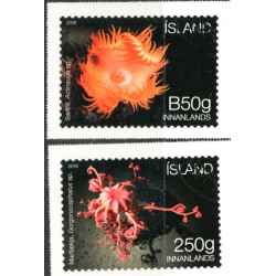Island. 2016. Havbundens Flora og fauna. AFA nr. 1480-81 **     (o)  stemplet FDC