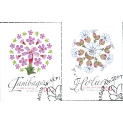 Island. 2016. Vild Islandsk Flora. AFA nr. 1482-83 **    (o)  stemplet FDC