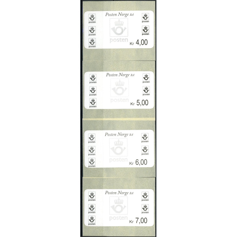 1999. ATM. Facit. EA.4 **  (4 værdier)