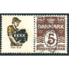 K. K. K. K. . AFA nr. 32 **          stemplet postfrisk brev