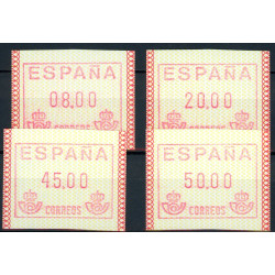 Spanien. 1989. Sæt med 4 værdier **