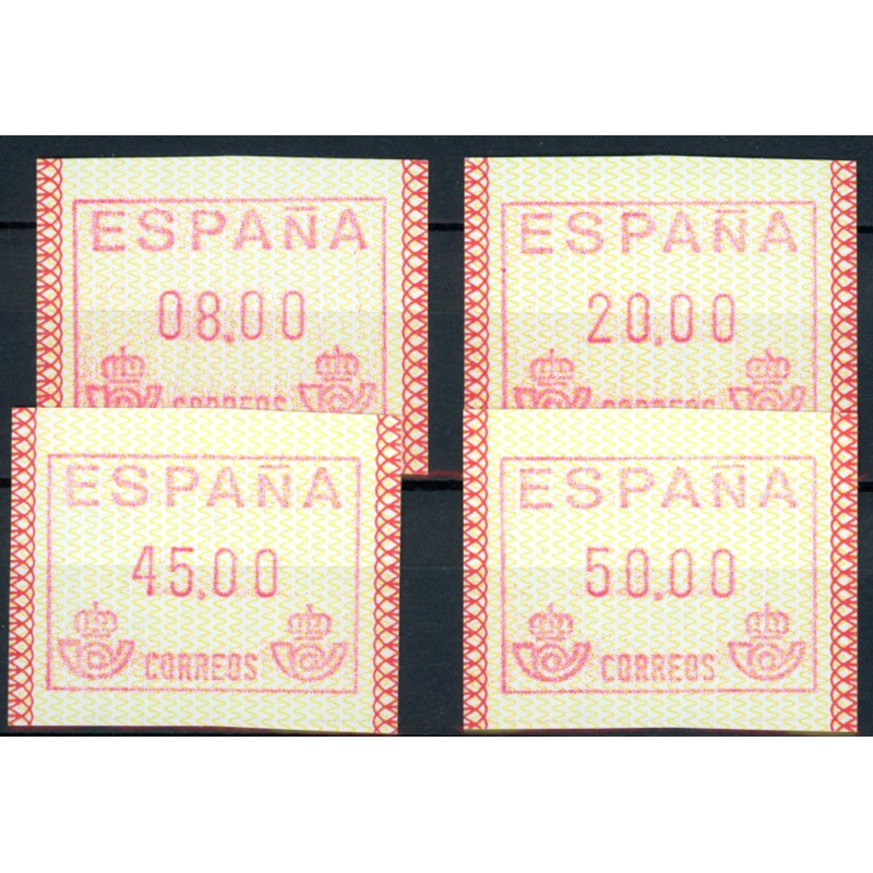 Spanien. 1989. Sæt med 4 værdier **