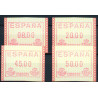 Spanien. 1989. Sæt med 4 værdier **