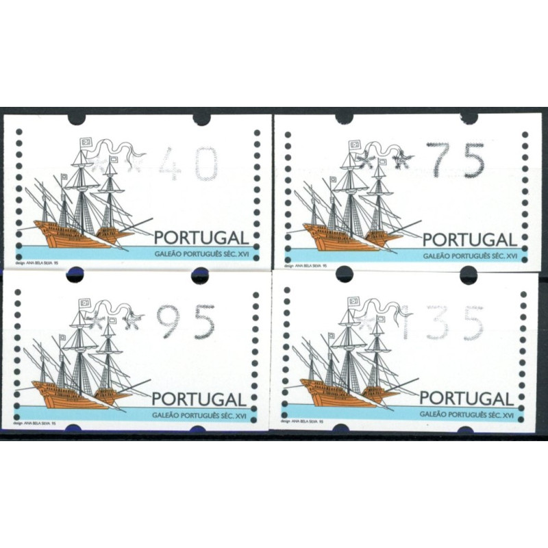 Portugal. 1995. Sæt med 4 værdier **