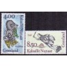 1995. 4,00-8,50 kr. Galionsfigurer II. AFA nr. 279-80 postfrisk stemplet