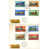 Ungarn/Hungary. 1972. Lokomotiver, UTAKKET, på FDC AFA nr. 2672-79U