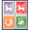 NEPA HORSENS 1936. UDSTILLINGSTILTRYK, parstykker med AFA nr 223,225 *