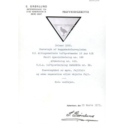 Island. 1930. Altinget UTAKKET PRØVETRYK, med marginal. AFA nr. 140  (Attest Grønlund)