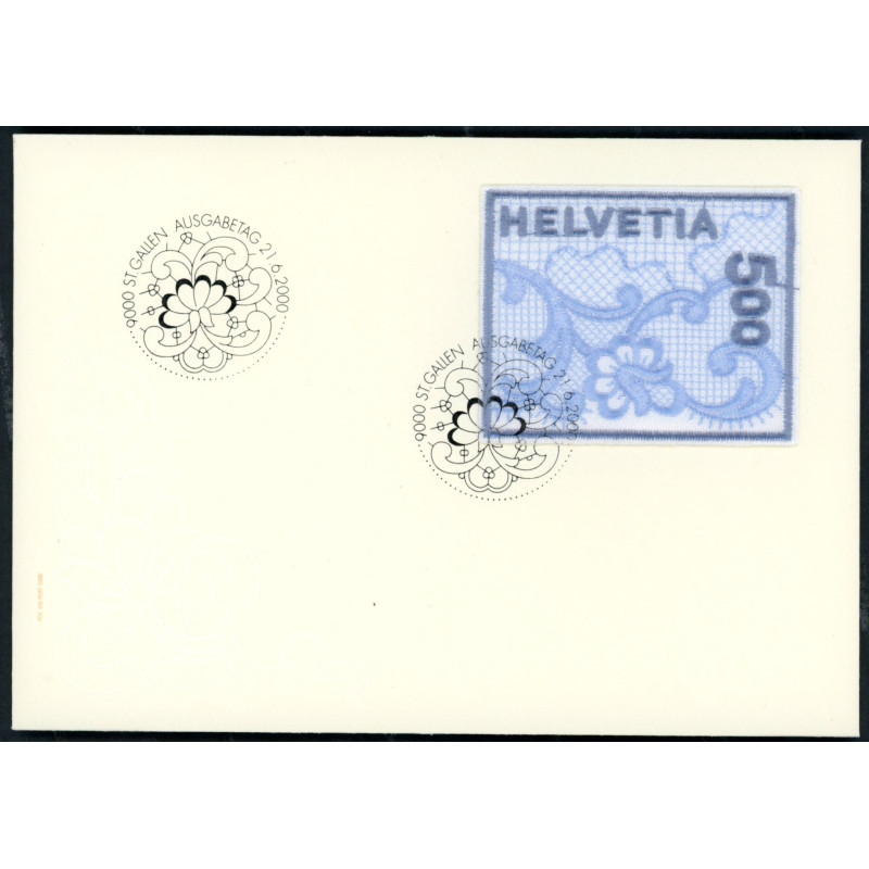 Schweiz/Helvetia. 2000. St. Gallen. FDC med AFA nr 1708