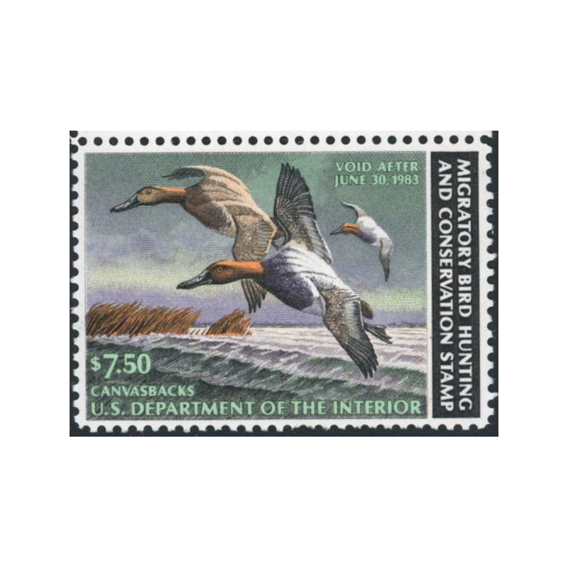 USA. Duck stamps 1983. 7,5$ Scott: RW50 **