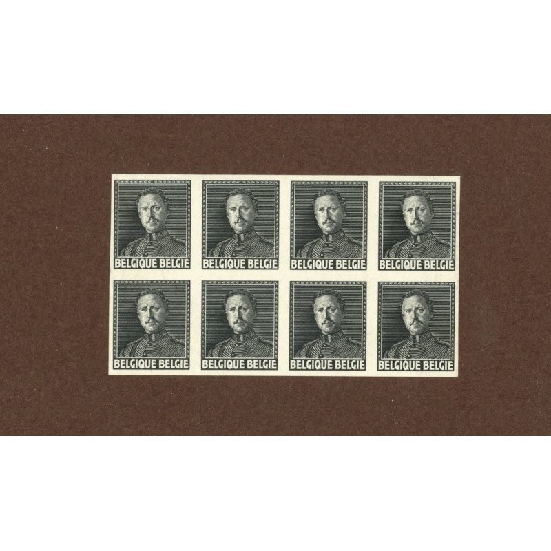 Belgien 1947. 10-20 Fr. Lillabrun flot postfrisk