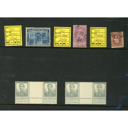 Belgien 1947. 10-20 Fr. Lillabrun flot postfrisk