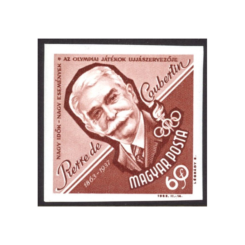 Ungarn/Hungary. 1963. Geza Gardonyi, AFA nr. 1926U **         (o)