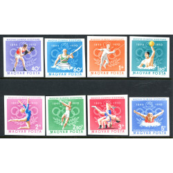 Ungarn. 1970. Olympisk jubilæum, AFA nr. 2566-73U **         (o)