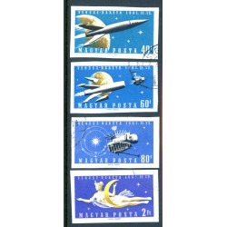 Ungarn. 1961. Venus-sonden. UTAKKET. AFA nr. 1722-25U (o)      **