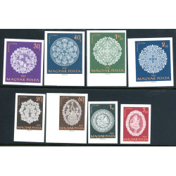 Ungarn. 1960. Halas-kniplinger, UTAKKET. AFA nr. 1631-38U **        (o)