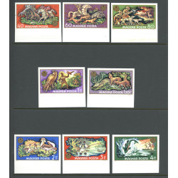Ungarn. 1971. Jagtudstilling. Utakket AFA nr. 2605-12U ** (o