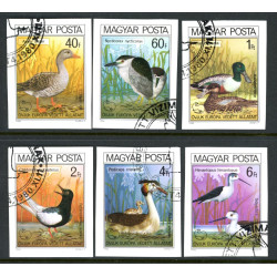 Ungarn. 1980. Fugle. Utakket AFA nr. 3350-55U **