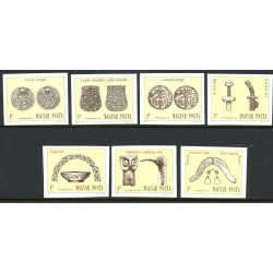 Ungarn. 1984. Arkæologisk kunst. Utakket, AFA nr. 3561-67U **  (o)