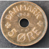 5 Øre. Chr. X. 1932 i en flot kvalitet for type og årstal.