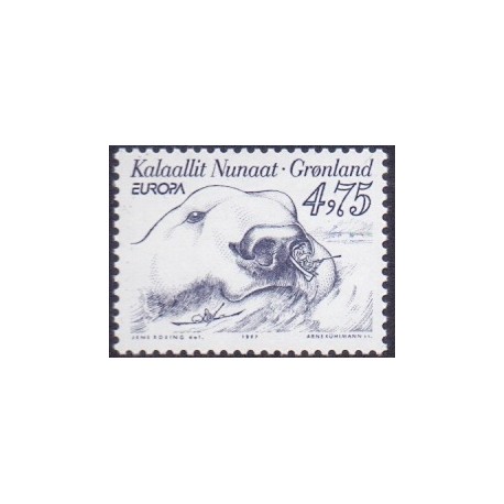1997. 4,75 Kr. Europamærke / CEPT. AFA nr. 313 postfrisk stemplet