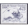 1997. 4,75 Kr. Europamærke / CEPT. AFA nr. 313 postfrisk stemplet