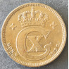 2 Øre. Chr. X. 1919 (ny type) i en middelgod kvalitet for type og årstal.