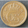 2 Øre. Chr. X. 1915 i en middelgod kvalitet for type og årstal.