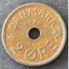 2 Øre. Chr. X. 1926 i en middelgod kvalitet for type og årstal.