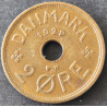 2 Øre. Chr. X. 1929 i en flot kvalitet for type og årstal.