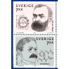 Sverige 1997. Nobel-prisen 1997. AFA nr. 1953-54 postfrisk stemplet  hæfte FDC