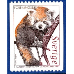 Sverige 1997. Truede dyrearter. AFA 1937 postfrisk stemplet  hæfte FDC