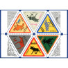 Sverige 1997. Elge. AFA nr. 1939-44 postfrisk stemplet  hæfte FDC