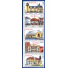Sverige 1998. Svenske huse IV. AFA nr. 1967-71 postfrisk stemplet  hæfte FDC parstykkke