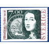 Sverige 1998. Vestfalske fred og LO 100 år. AFA nr. 1972-73 postfrisk stemplet  hæfte FDC parstykkke