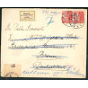 Censurbrev fra Viborg d. 16.5 41 til Tyskland. Returneret 2-sproget returetiket "Parti".