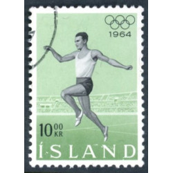 Island. 1964. OL i Tokio. AFA nr. 388 (o) med variant (Facit 424v)