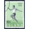 Island. 1964. OL i Tokio. AFA nr. 388 (o) med variant (Facit 424v)