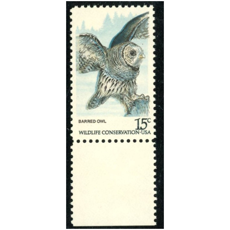 USA. 1978. Ugle med variant "uden brun farve"  michel. 1360 **
