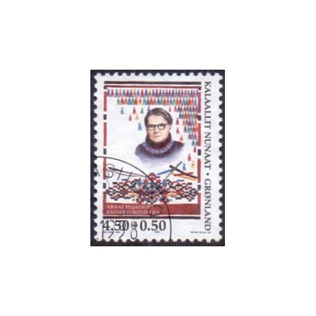 1998. 4,50-50 Øre. Grønlandske Kvindeforeninger. AFA nr. 329 postfrisk stemplet