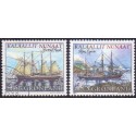 1998. 4,50-4,75 Kr. Norden frimærker. AFA nr. 332-3 postfrisk stemplet