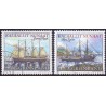 1998. 4,50-4,75 Kr. Norden frimærker. AFA nr. 332-3 postfrisk stemplet